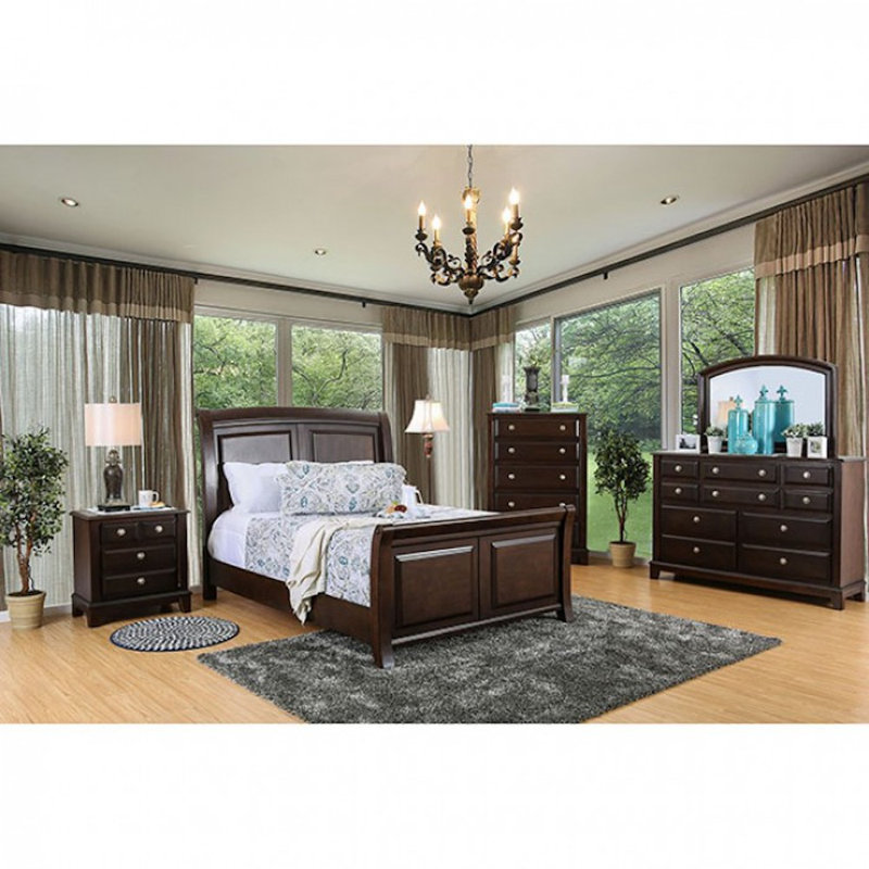 Ensemble de chambre configurable avec lit plateforme Bellburns