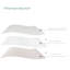 Oreiller de bain autoportant Borne