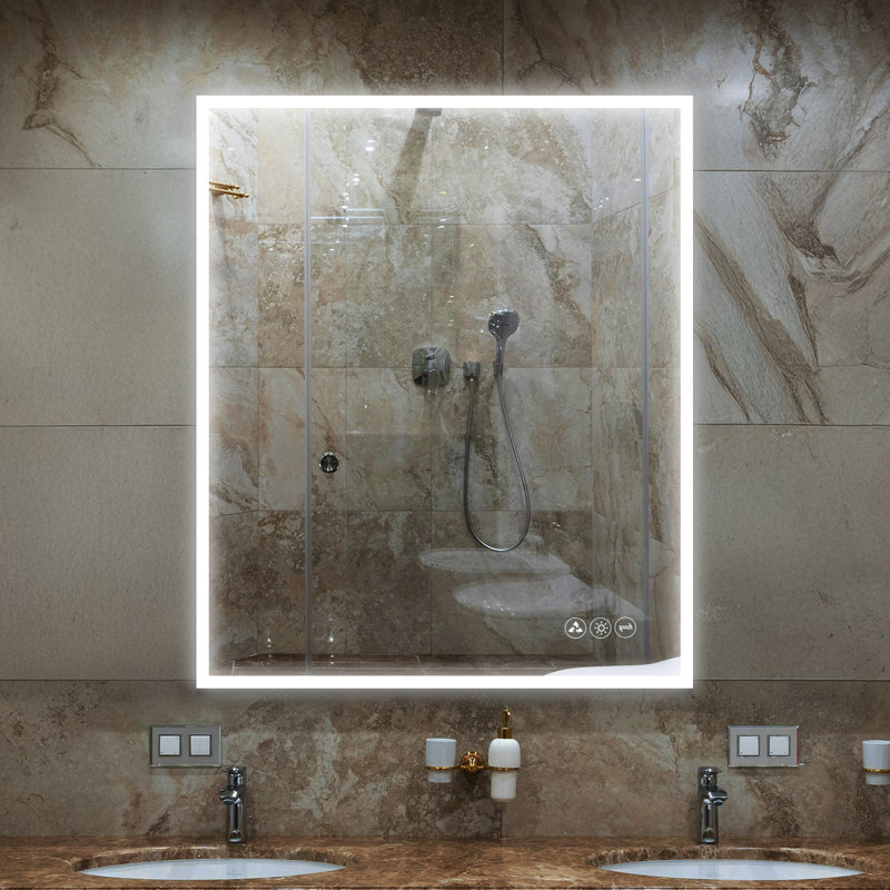 Miroir de salle de bain mural Ibanez, 36 po x 30 po