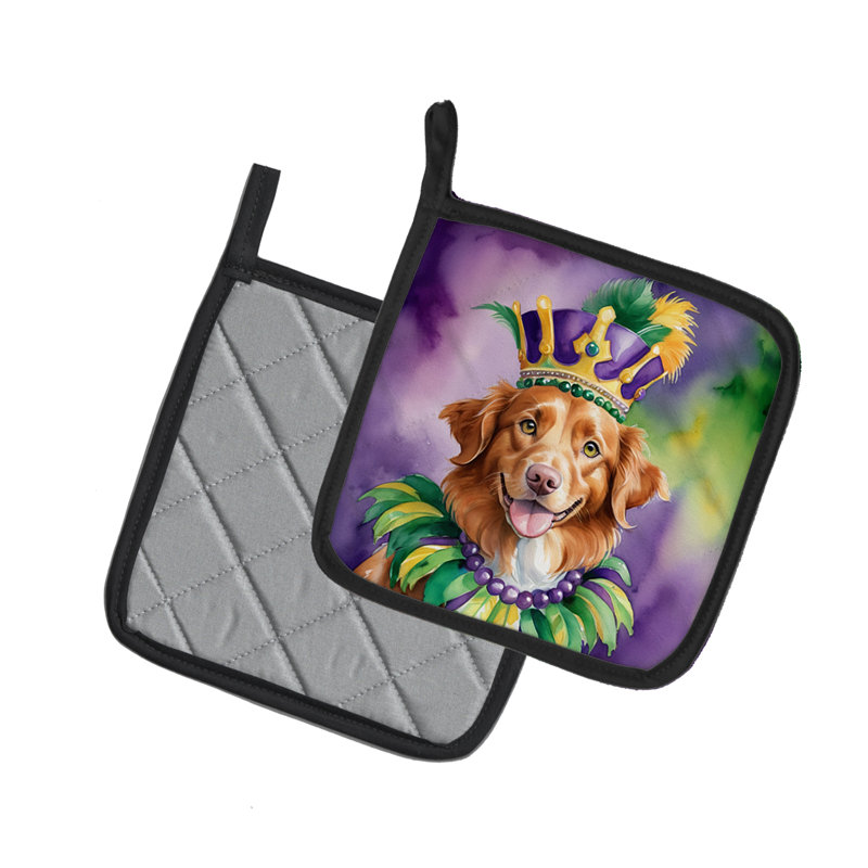 Nova de Nouvelle-Écosse, paire de supports à casseroles pour le roi du Mardi gras