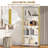 62'' H 5-Tier Etagere Bookcase With Metal Frame-1777499387
