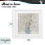 «Subtle Glass Vase Bouquet», reproduction d'art sous verre, design par Carol Robinson-1122626252-1122626254