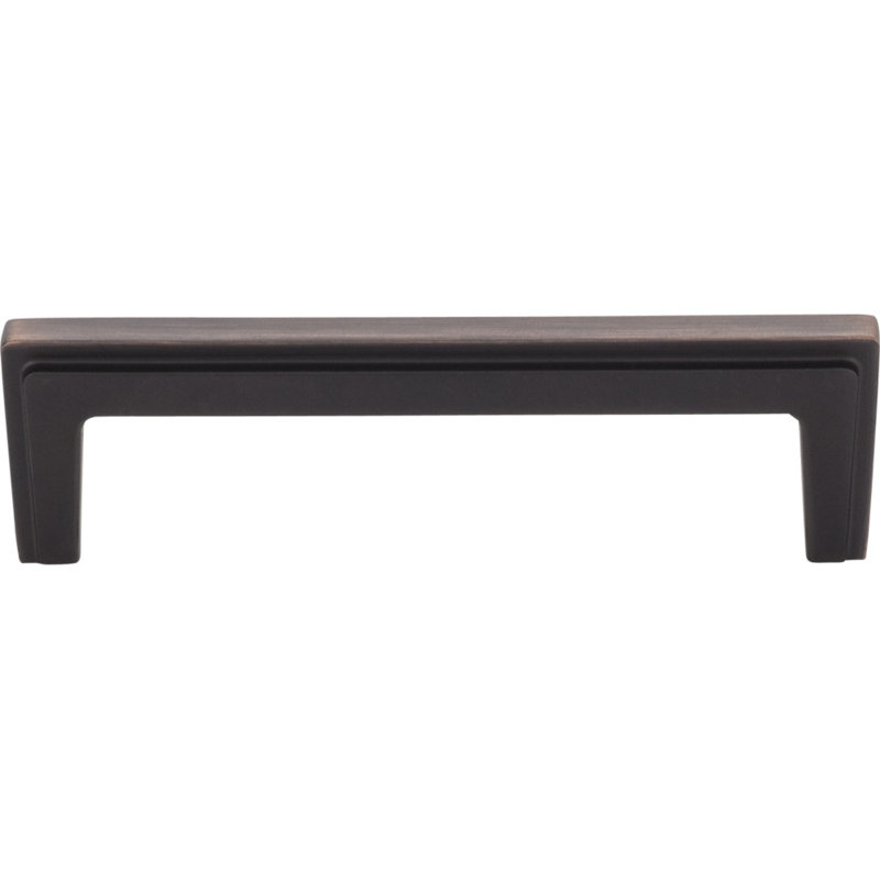 Lexa Bar Pull, 3 3/4", Brushed Oil Rubbed Bronze
