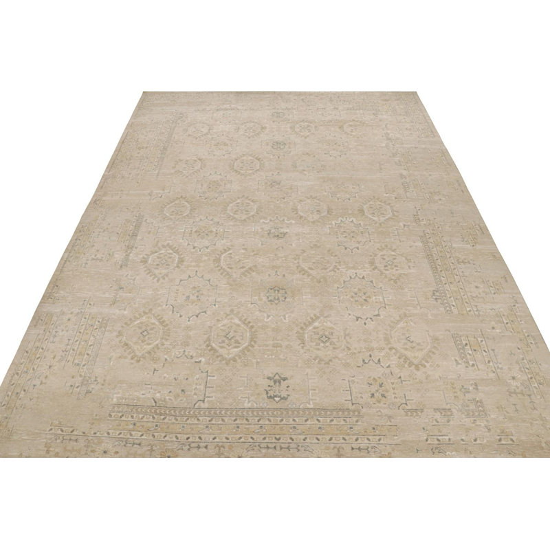 Hand Knotted Silk Area Rug