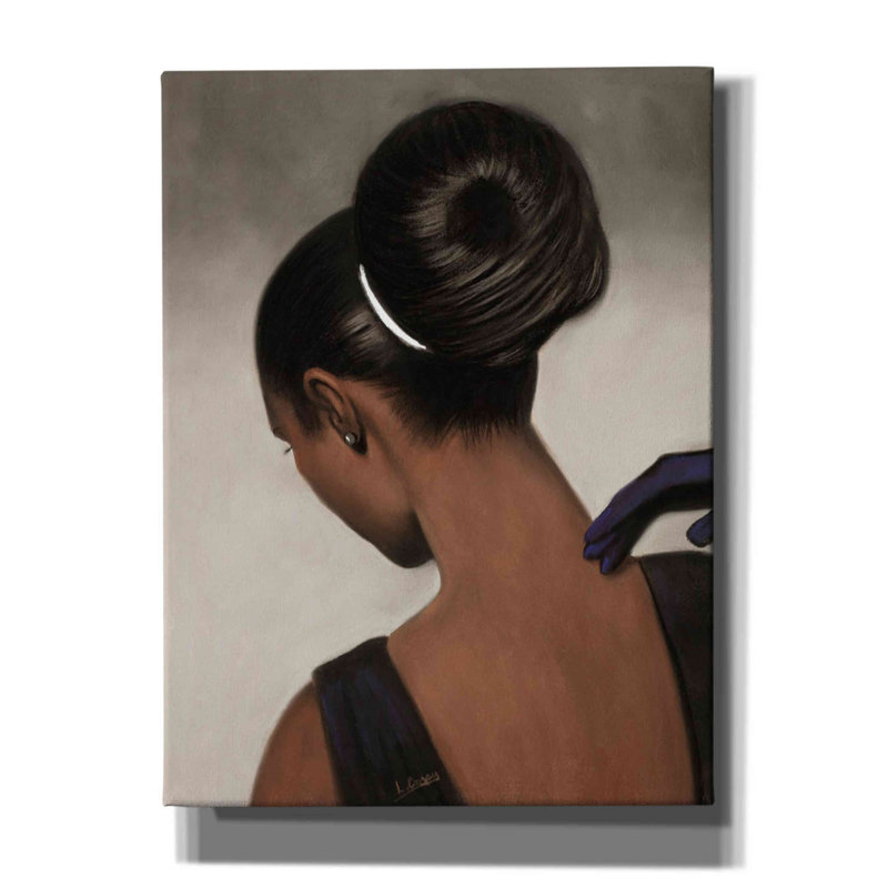 «Elegance» par Laurie Cooper, estampe numérique sur toile, H 16 po x l 12 po x P 0,75 po