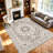 Washable Oriental Hallway Runner Rug - Rugs for Living Room Soft Carpet for Bedroom Kitchen Waterproof Floral Distressed Indoor Stain Resistant Non-Shedding Floor Carpets-1247223135