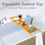 Serviteur de bain autoportant en bambou Mirtil
