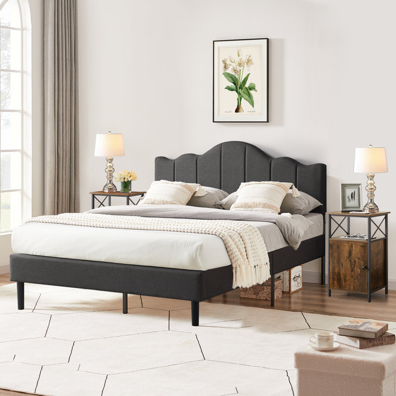 Ensemble de chambre à coucher Kempst, Marron, Grand