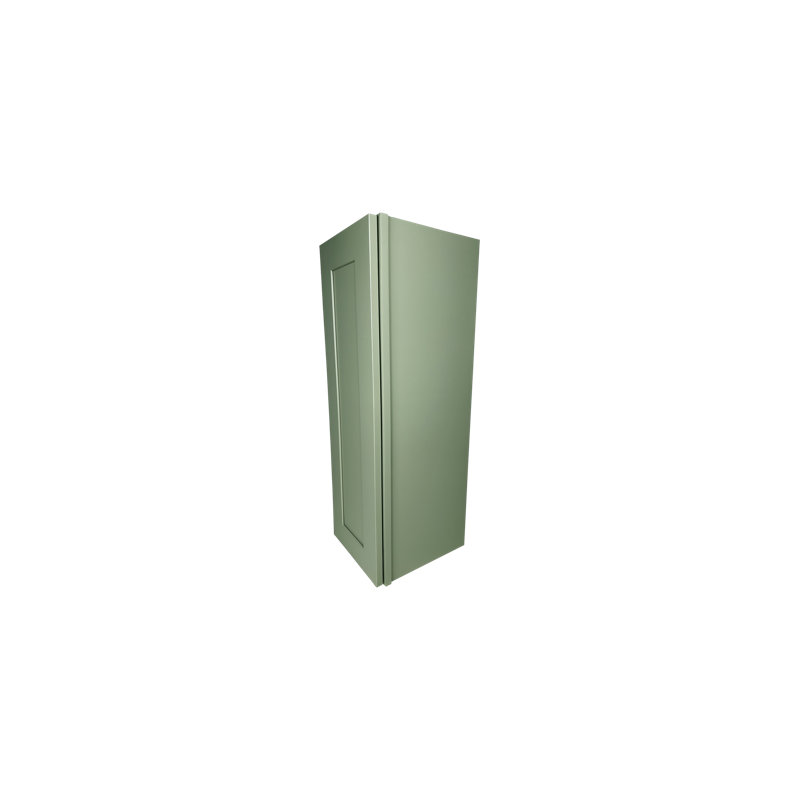 Armoire murale d'angle en contreplaqué Shaker de 13 po Shaker, prête à assembler, 9", 42"