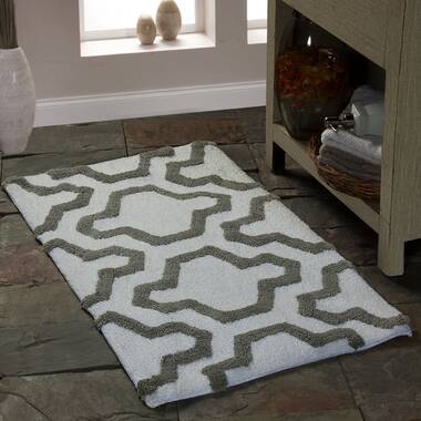 Alcott Hill® B Chenille Reversible Bath Rug & Reviews