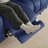 Electric Reclining Loveseat Sofa with Heat and Massage, Fabric Power Loveseat Recliner-90625494-129779161