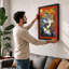 Wolf In Tempest Modern - Print-136697979-136697980