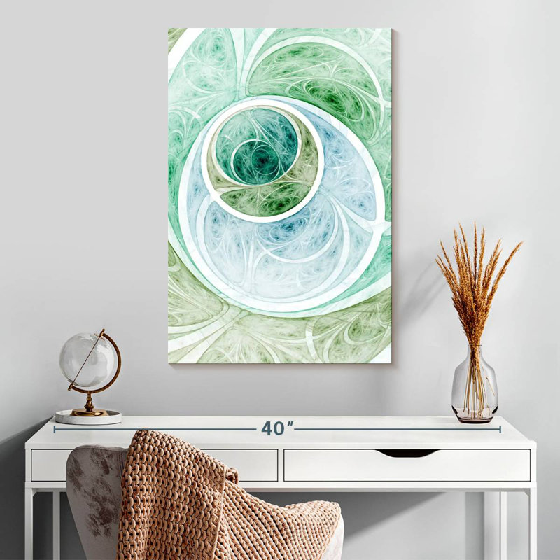 Avery Abstract Light Medieval, 30" H x 20" W