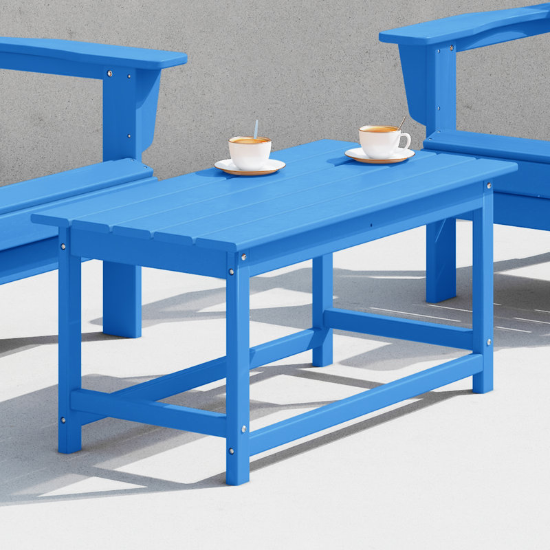 Table basse d'extérieur Laguna, Bleu pacifique