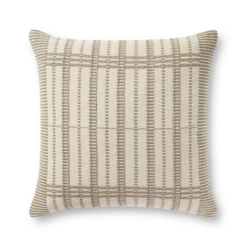 Magnolia Home By Joanna Gaines X Loloi Marion Sage / Beige Pillow, Down