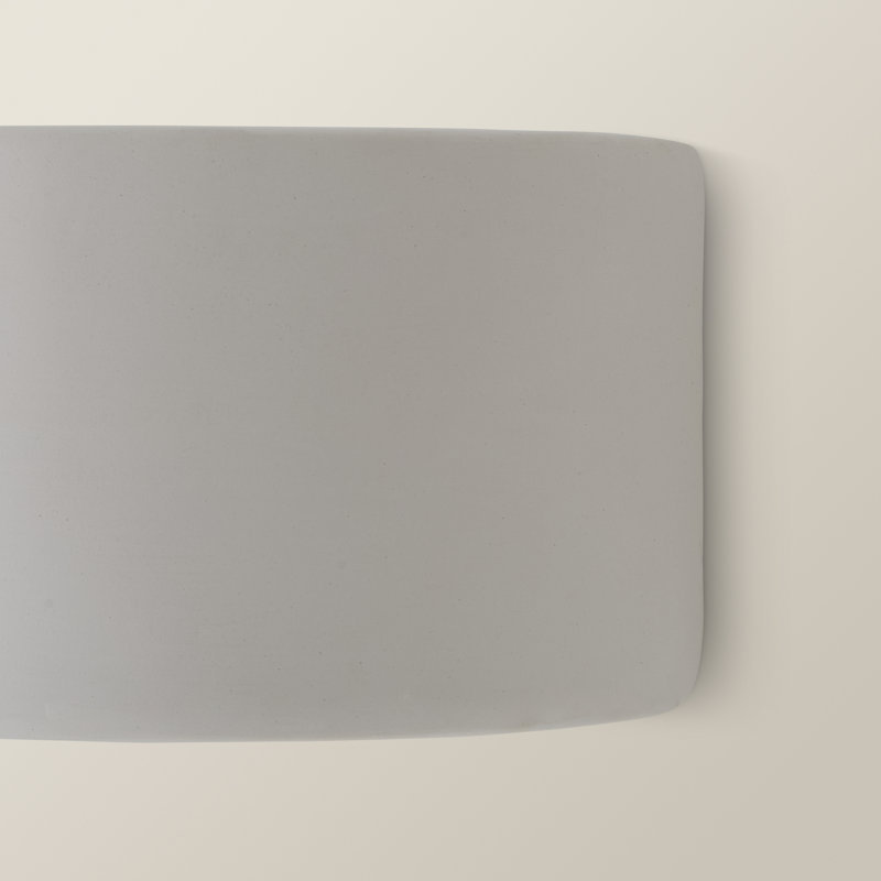 Lucia Ceramic Flush Mounted Sconce