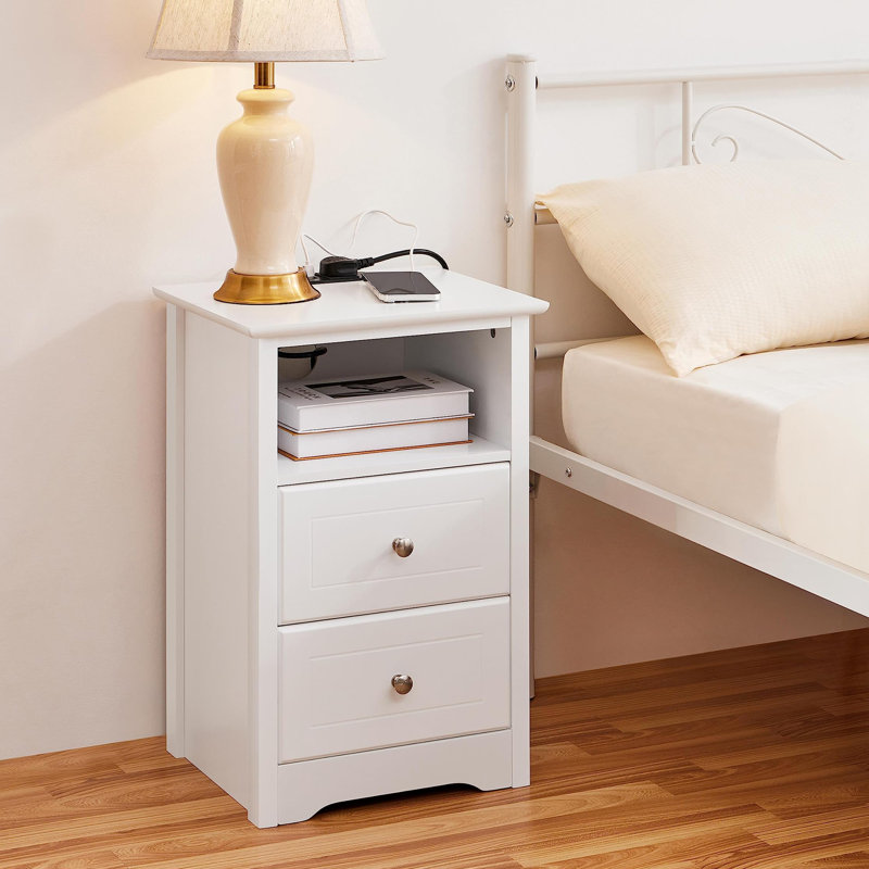 Ajaccio 40cm W Bedside Table