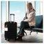 Ensemble de 3 valises rigides en ABS avec roulettes HIFINE TOURIST - 20 po, 24 po, 28 po - Noir