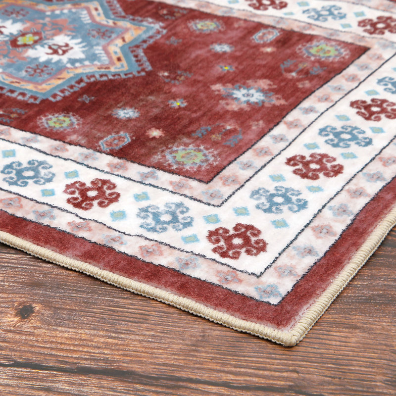 Penoyer Washable Oriental Indoor Rug