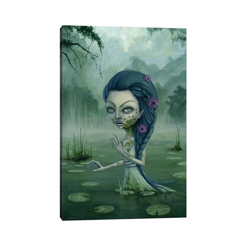 Eleionomae by Megan Majewski - Wrapped Canvas Painting, 30.48cm H x 20.32cm W x 1.91cm D