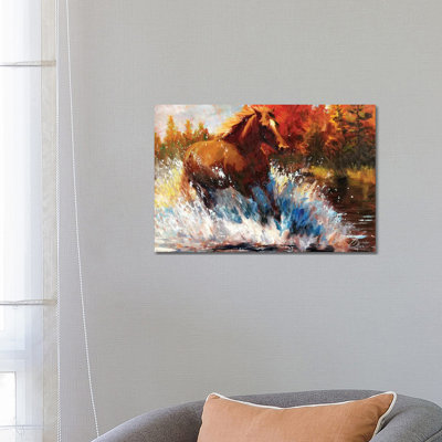 Freedom 1 Piece Wrapped Canvas Painting
