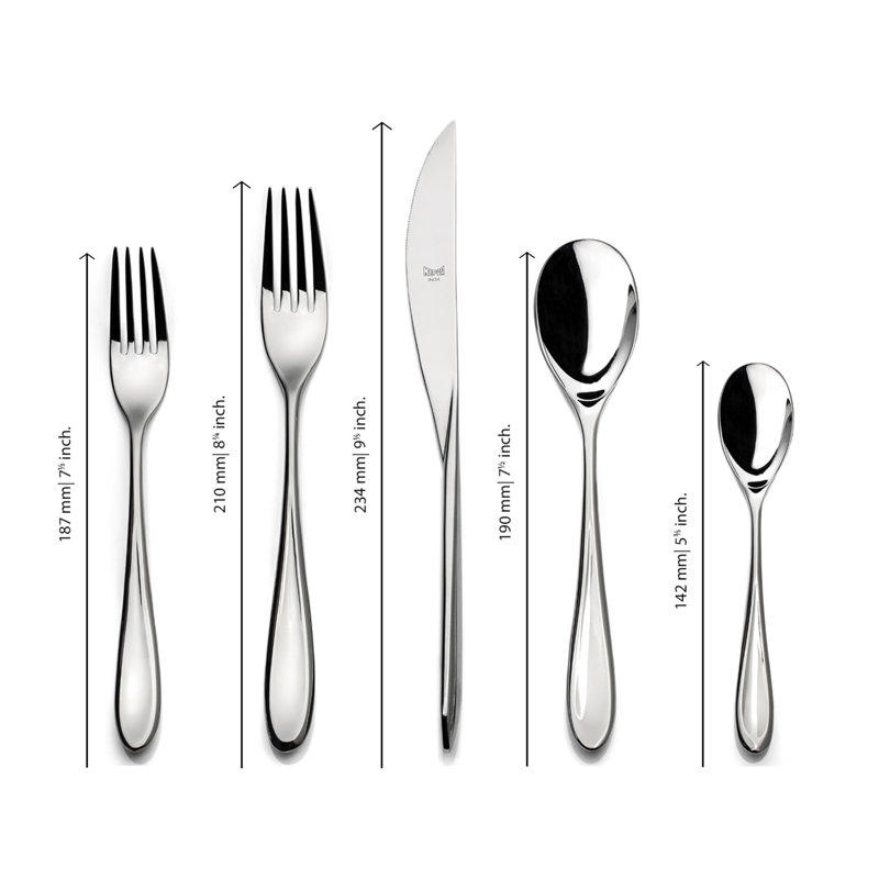 MEPRA FORMA Stainless Steel Flatware Set