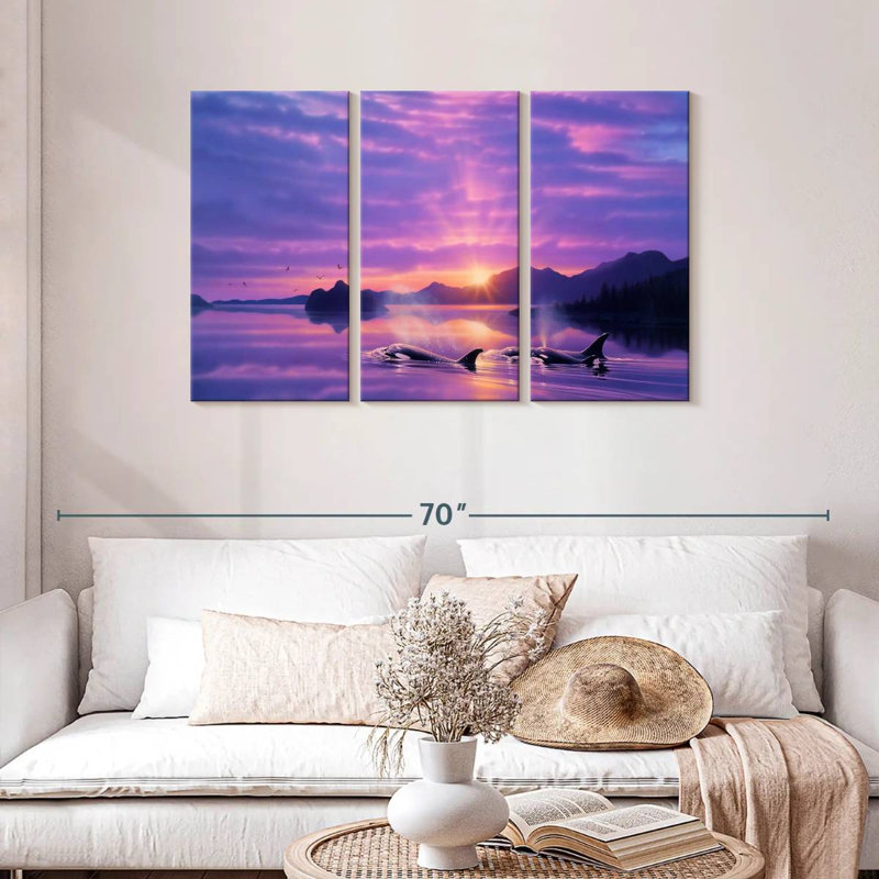 Brampt Tranquility Bay, 28" H x 45" W