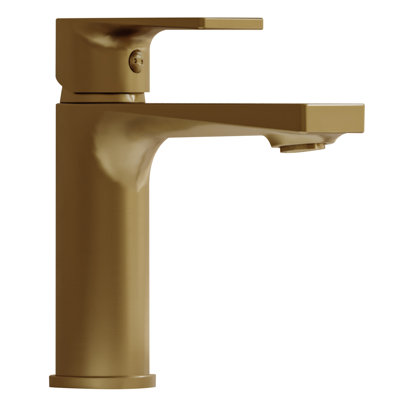 Single-Hole Single-handle Bathroom Faucet with Drain Assembly