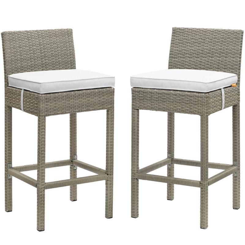 Tabouret de bar Conduit, Blanc
