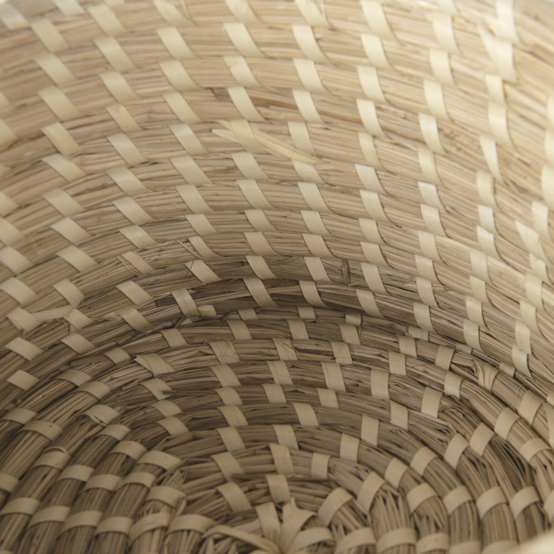 Rosecliff Heights Kailini Seagrass Decorative Basket