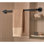 Porte-serviettes 26,2 po dos-to-back pour porte de douche en verre Vector