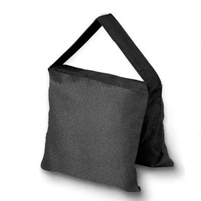 Ensemble de portage comprenant 4 sacs de sable et 4 pinces en aluminium et 8 sacs scellés en polyéthylène
