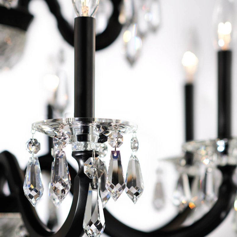 Napoli 20 - Light Chandelier, Black