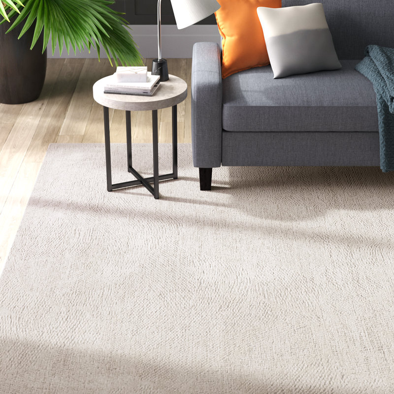 Tapis naturel / ivoire Airan, Rectangle 8 pi x 10 pi