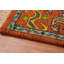 Geometric Traditional Orange Rug 4x8