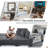 Wartow 114"W Corduroy Convertible U-shape Sectional, Sleeper Sofa Bed-1960993575