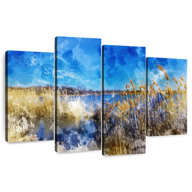Alvord phrases de paysage I, H 22 po x l 36 po