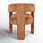Darlington Chenille Upholstered Dining Arm Chair-1482849292