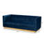 3 Seater Velvet Sofa-1673890852