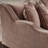Traditional Upholstered Sofa with Solid Wood Frame, Walnut Finish