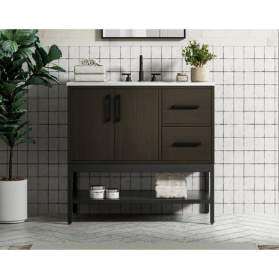 Meuble-lavabo simple 36 po