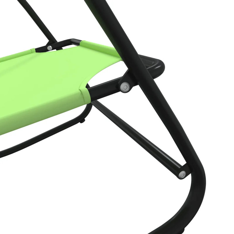 Alekzandr Metal Outdoor Chair, Green