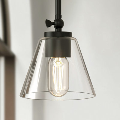 1 - Light Matte Black Single Pendant(3-Pack)
