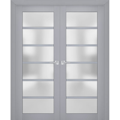 Portes françaises en bois givré Veregio