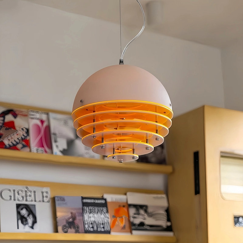 Luminaire suspendu en verre Sunset