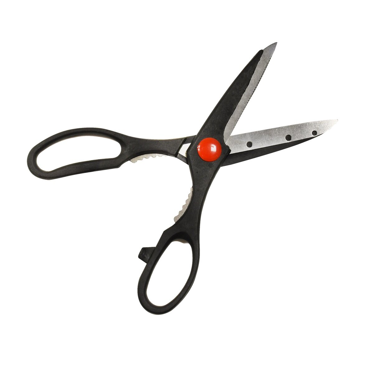 Farberware Soft 2 Grips Kitchen and Red and Black Herb Shears