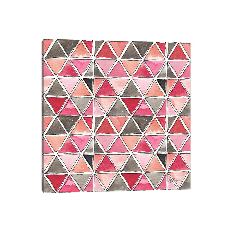 Chic Accents Pattern VA by Anne Tavoletti - Wrapped Canvas Print, 30.48cm H x 30.48cm W x 1.905cm D