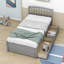 Lit plateforme simple avec tiroirs Eljay-1267667849