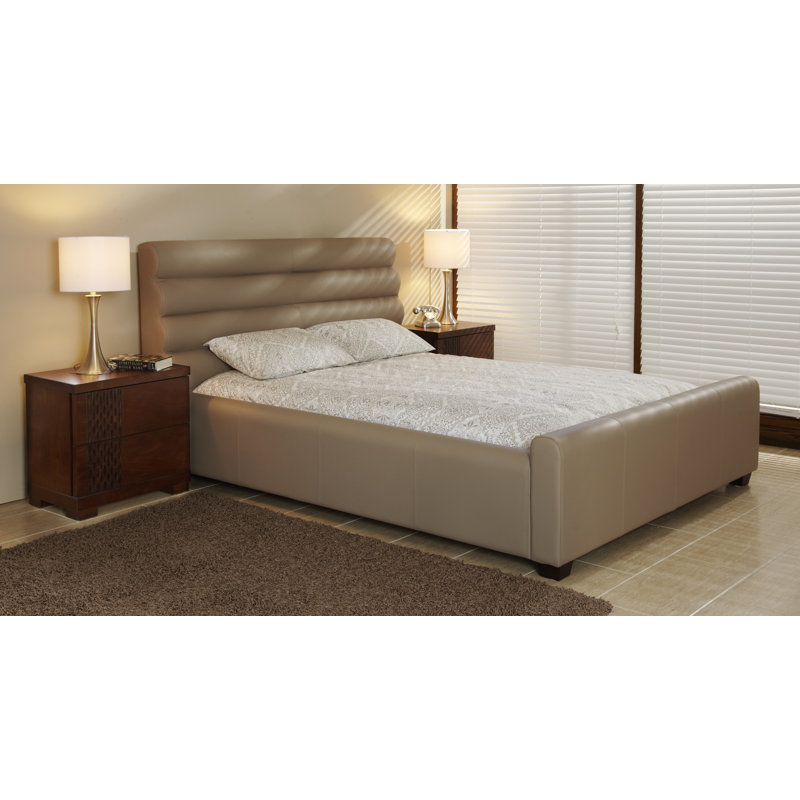 Lit plateforme tapissier, Champignon, Grand