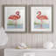 Flamingo I - ensemble de 2 peintures-1346141813-1346141809-1417989013